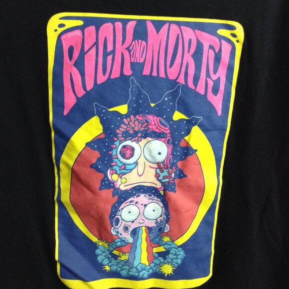 Rick & Morty Adult Swim Tee; M; 2024. Graphic, Rick & Morty Collectible, Dudes - Picture 3 of 4